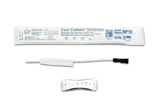 [HP10] Convatec Hydrophilic Cure Catheter, Pediatric 10" Straight Tip, 10FR