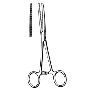 [36-2690] Sklar Instruments Rochester-Pean Forceps, Straight, 9"