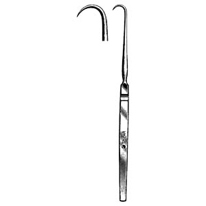 [78-1001] Sklar Instruments Tracheal Retractor, 1 Prong Sharp, 6.5"