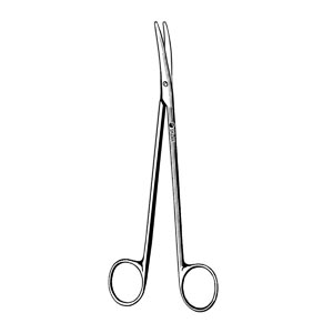 [75-5670] Sklar Instruments Metzenbaum Dissecting Scissors, Curved, 7"