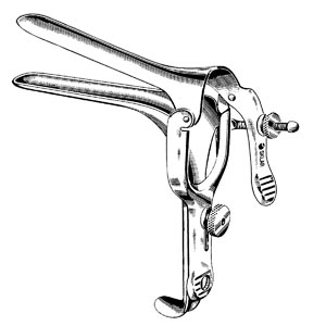 [90-3710] Sklar Instruments Pederson Vaginal Speculum, Small, .5" X 3"