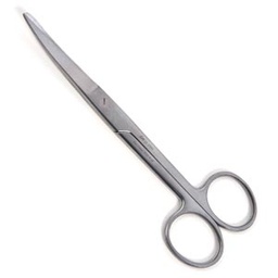 [14-2055] Sklar Instruments Operating Scissor, Curved, Sharp/Blunt, 5.5&quot;