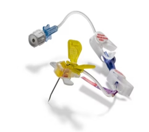 [0672210] BD, PowerLoc Safety Infusion Set w/Y-Injection Site, 22G x 1"