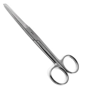 [96-2521] Sklar Instruments Operating Scissors, Straight, Sharp/Blunt, Sterile