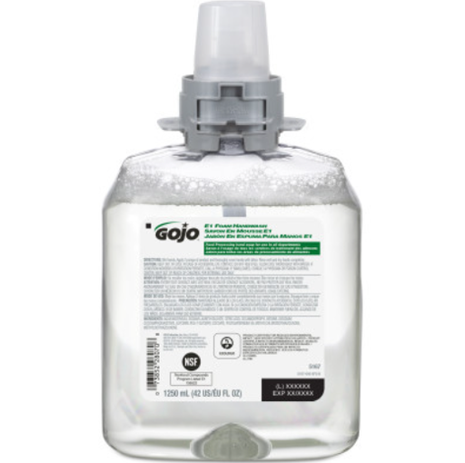 [5167-04] GOJO Industries, Inc. E1 Foam Handwash, Biobased, FMX-12, 1250mL, 4/cs