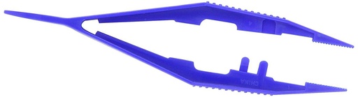 [M584-12] First Aid Only 4.25 inch Plastic Forceps, 12/Pack