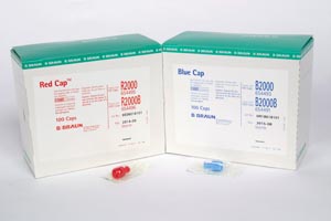 [B2000B] B Braun Medical, Inc. Blue Cap™ Luer Cap, Dual Function, Male & Female End
