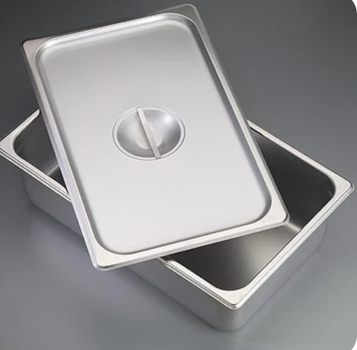 [10-1948] Sklar Instruments Sterilization Tray, Stainless Steel, 24QT, 20.75X12.75X6"