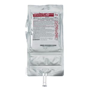 [3155-11] B Braun Medical, Inc. 2g CefTRIaxONE For Injection & Dextrose Injection, 50mL