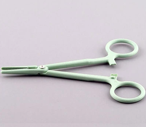 [96-2909] Sklar Instruments Hemostatic Forceps, 5-1/4in Length, Plastic, Sterile, Straight