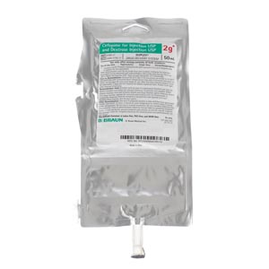 [3195-11] B Braun Medical, Inc. 2g Cefepime For Injection USP & Dextrose Injection, 50mL, 24/c
