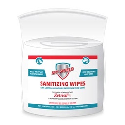 [E-1003-04] ESC Brands My Shield ® Personal Sanitizing Wipes, w/ Zetrisil® 5X7 Wipes, 800/rl, 4rl/cs