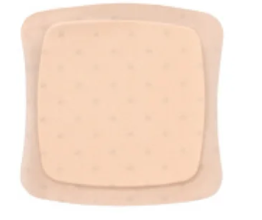 [420628] Convatec Ag Foam Dressing, Adhesive, 7" x 7"