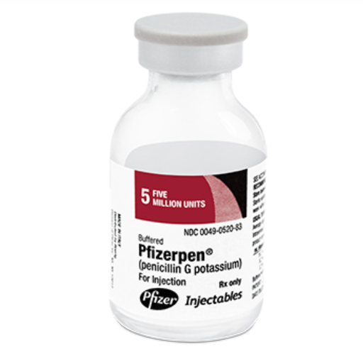 [00049052083] Pfizer, Inc. Pfizerpen (Buffered), 5 MU Vial