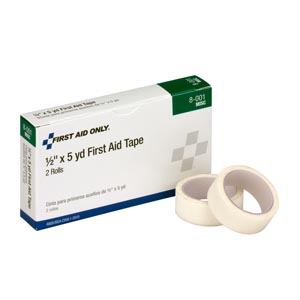 [8-001] Hygenic/Theraband First Aid Tape, 1/2”x5yd, 2/bx