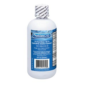 [24-050] Hygenic/Theraband Eyewash Bottle, Screw Cap, 8oz 