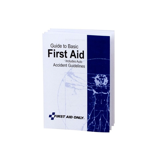 [BK021] First Aid Only Compact English Basic First Aid Guide