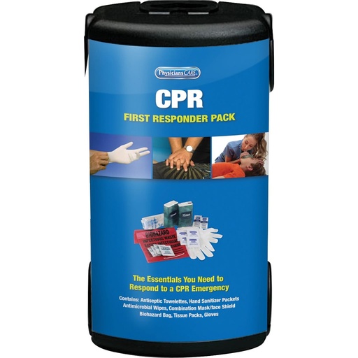 [90144-001] First Aid Only PhysiciansCare First Responder CPR First Aid Kit with Plastic Case