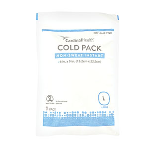[11445-020B] Cardinal Health Cold Pack, Non-Sweat, Medium, 6 x 6.5, 32/cs