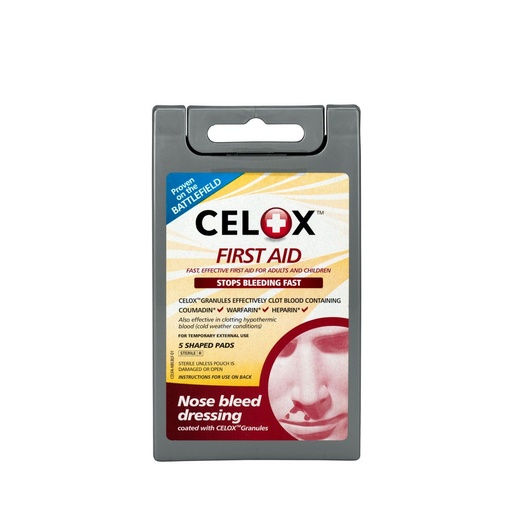 [90776] First Aid Only Celox Nosebleed First Aid, 5/Pack