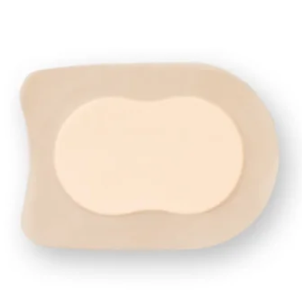 [420647] Convatec Ag Foam Dressing, Adhesive, Heel, 8" x 5 1/2", 5/bx