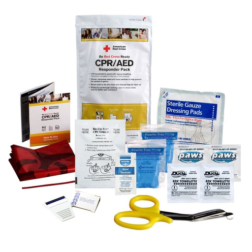 [RC-643-PB] First Aid Only American Red Cross CPR/AED Responder Kit