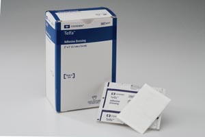 [7643] Cardinal Health Adhesive Dressing, 3" x 4", Sterile 1s, 12 bx/cs