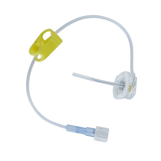 [LH-0032] BD SafeStep® Huber Needle Set without Y-Injection Site, 20G x 1"
