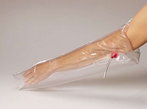 [M5084] First Aid Only Inflatable Air Splint for Half Arm, Transparent