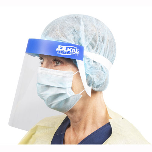[ULM-6092] Dukal Corporation Face Shield, with Replacement Shields, 60 bx/cs