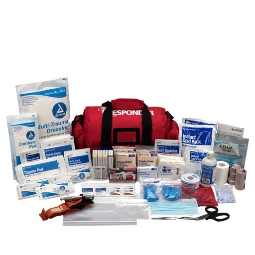 [91110] First Aid Only Deluxe First Responder Kit with Fabric Bag