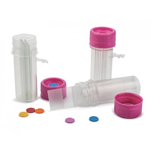 [M950-4MA] Simport Scientific Lockmailer™ Microscope Slide Jar, Polypropylene