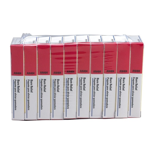 [AN404-10] First Aid Only Burn Gel Packet, 60/Pack