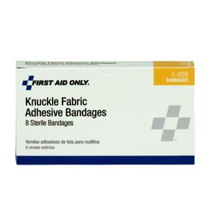 [1-009-001] First Aid Only/Acme United Corporation Fabric Knuckle Bandages, 8/bx