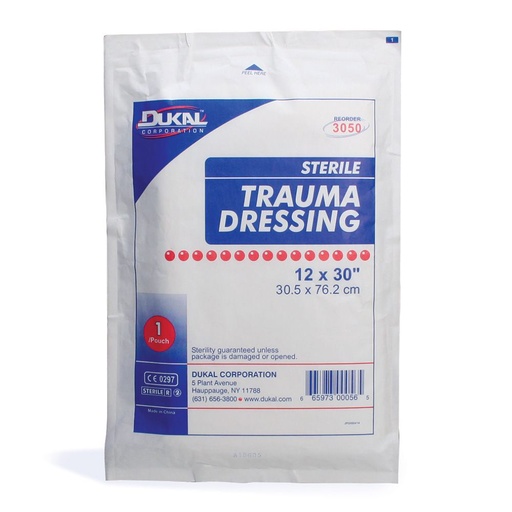 [M240] First Aid Only 12 inch x 30 inch Multi-Trauma Dressing