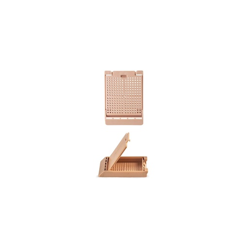 [M510-8] Simport Scientific Slimsette™ Biopsy Cassette, 45° Angle, Acetal, Tan