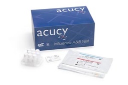[1010] Sekisui Diagnostics, LLC Acucy Influenza Flu A&amp;B Test Kit, 25 tests/pk