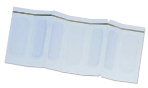 [MI00677] Cardinal Health Adhesive Hydrogel Tape, Strips, 50 strips/pk, 10 pk/cs