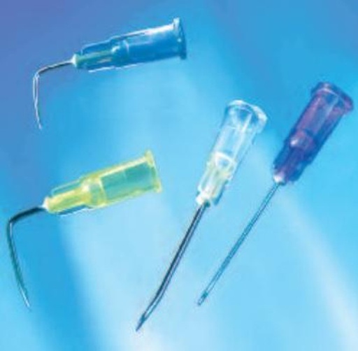 [21-2014-24] Smiths Medical ASD, Inc. Needle, 90-Degree Bent, Plastic Hub, 20G x 1"