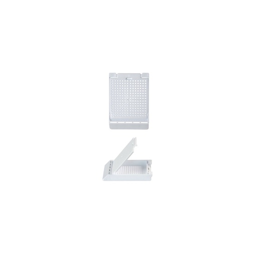 [M510-2] Simport Scientific Slimsette™ Biopsy Cassette, 45° Angle, Acetal, White