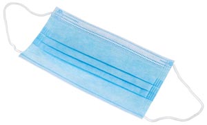 [PM-MSK3PLY] NDC, Inc. Disposable Face Mask with Earloops, 60/bx, 50bx/cs (18 cs/plt)