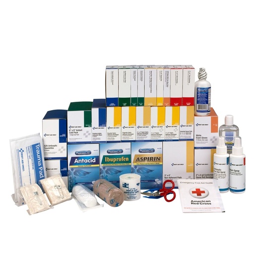 [90625] First Aid Only 4 Shelf ANSI Class B+ First Aid Cabinet Refill