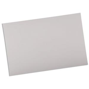 [081282342] Hygenic/Performance Health Ezeform™, 1/8" x 18" x 24", Solid, White, 4/cs