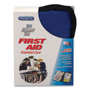[90166] First Aid Only PhysiciansCare 10 Person Soft Sided First Aid Kit with Fabric Case