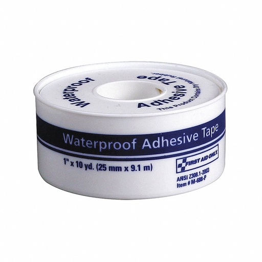 [M688-P] First Aid Only 1 inch x 10 Yd. Waterproof First Aid Tape Roll