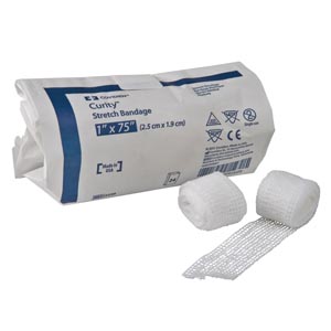 [2231-] Cardinal Health Stretch Bandage, Sterile, Soft Pouch, Stretched, 2" x 75"