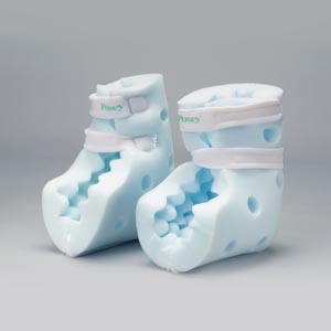 [6127] TIDI Products, LLC Heel Guard, 12"L x 7 1/2"H, Convoluted Foam with Straps