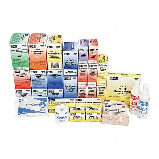 [6175R] First Aid Only 150 Person 4 Shelf First Aid Cabinet Refill
