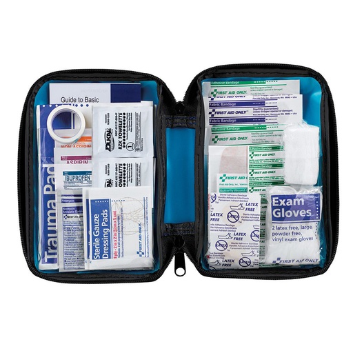 [FAO-422] First Aid Only 80 Piece Home and Office First Aid Kit with Fabric Case