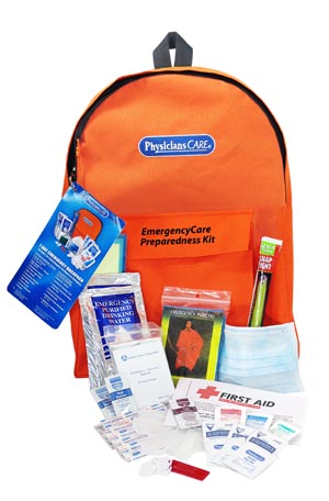 [90123] First Aid Only/Acme United Corporation Emergency Preparedness 1 Day Backpack